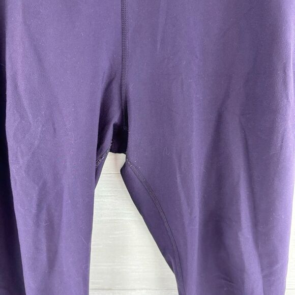 Peloton Cadent High Rise Purple Logo Leggings - Picture 10 of 10